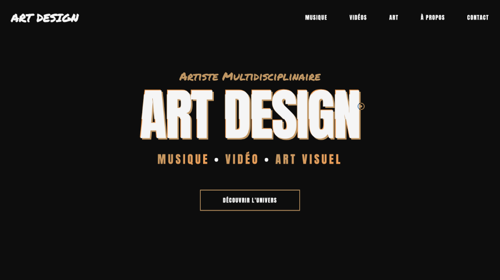 Art Design - Artiste Multidisciplinaire